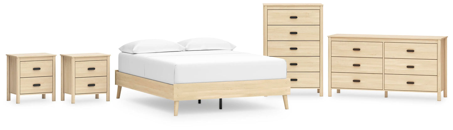 Paquete de dormitorio de 7 piezas