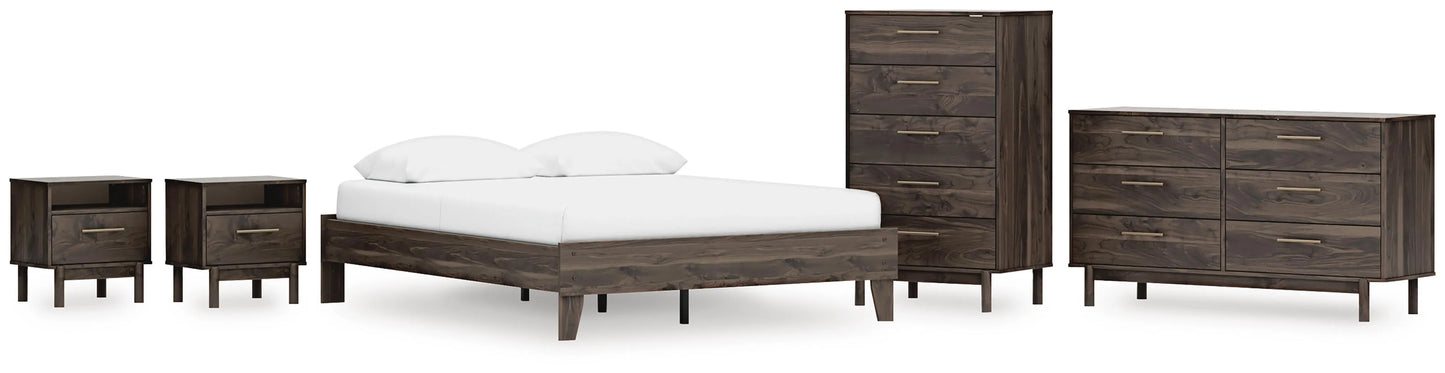 Paquete de dormitorio de 7 piezas
