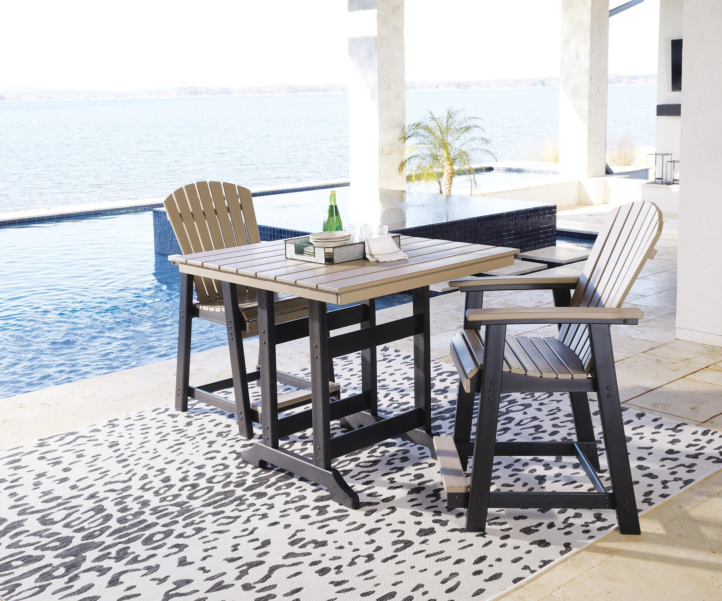 Paquete de comedor para exteriores de 3 piezas
