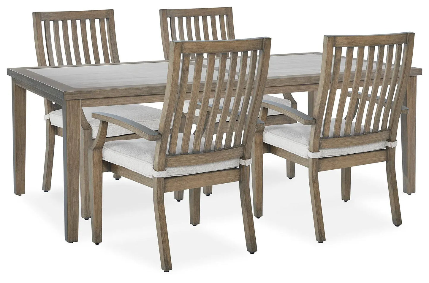 Paquete de comedor de exterior de 5 piezas