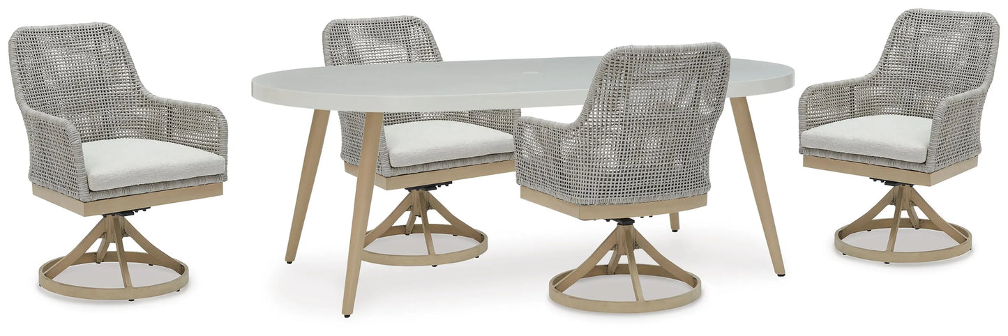 Paquete de comedor de exterior de 5 piezas