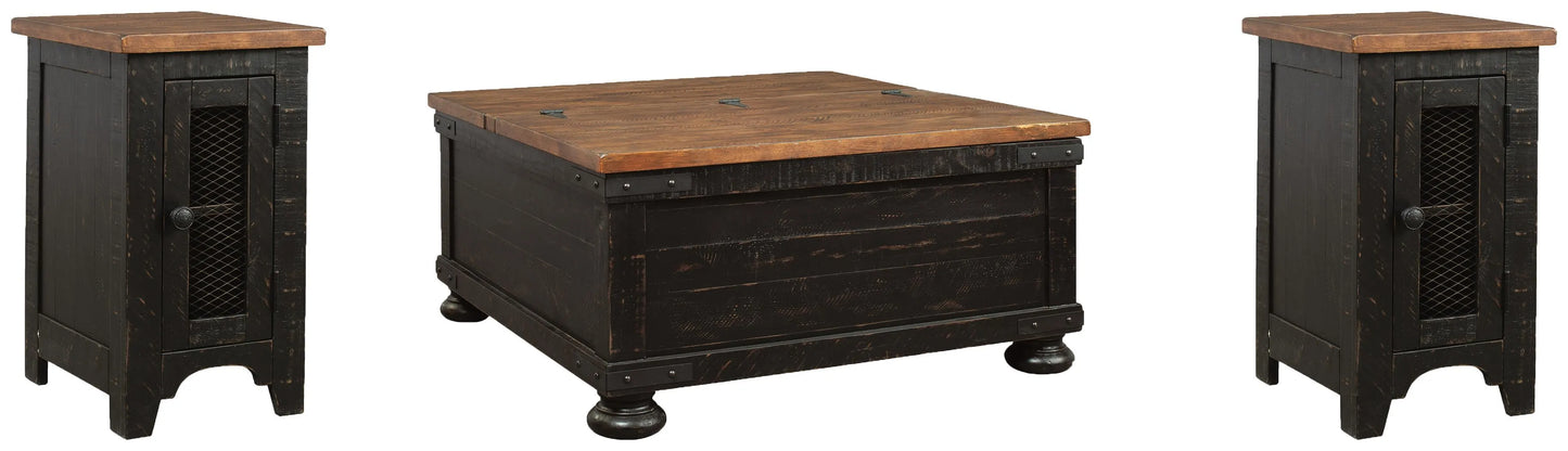 Paquete de mesa auxiliar de 3 piezas