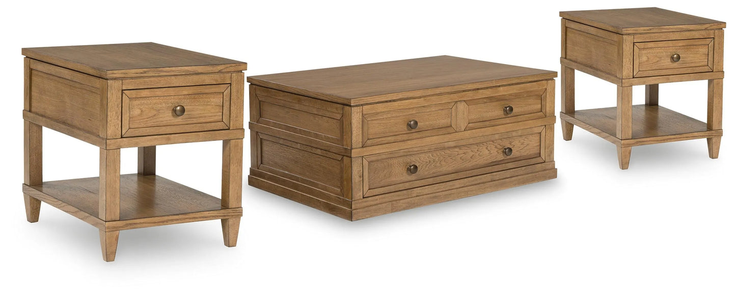 Paquete de mesa auxiliar de 3 piezas