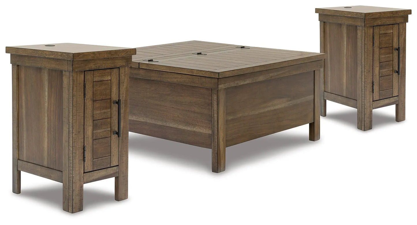 Paquete de mesa auxiliar de 3 piezas