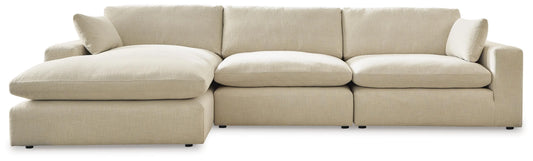 Seccional Elyza de 3 piezas con chaise longue