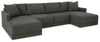 Sofá seccional de 4 piezas Evey con chaise longue