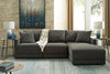 Seccional Evey de 3 piezas con chaise longue