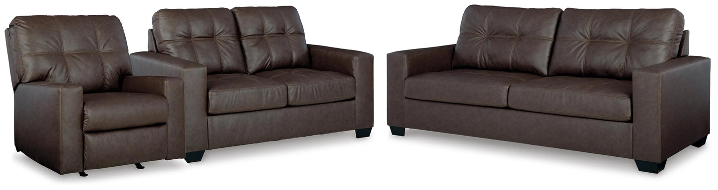 Sofá, sillón de dos plazas y sillón reclinable Barlin Mills