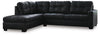 Sofá seccional de 2 piezas Barlin Mills con chaise longue