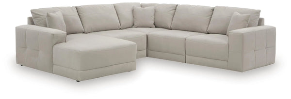 Seccional Gaucho de 5 piezas de última generación con chaise longue