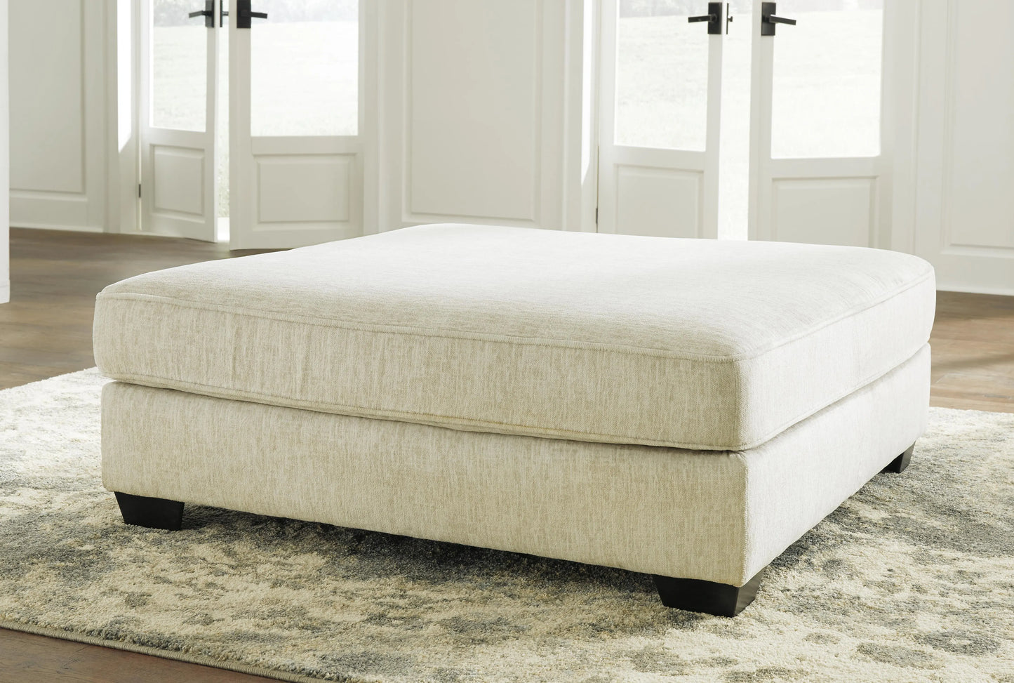 Rawcliffe Oversized Accent Ottoman