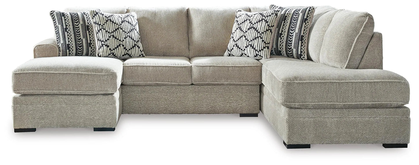Seccional de 2 piezas Calnita con chaise lounge
