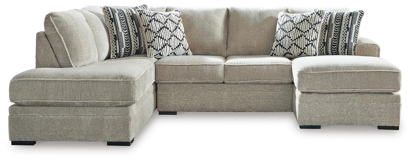 Seccional de 2 piezas Calnita con chaise lounge