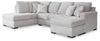 Seccional de 2 piezas Gabyleigh con chaise lounge
