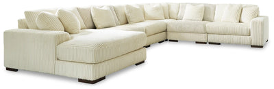 Seccional Lindyn de 6 piezas con chaise