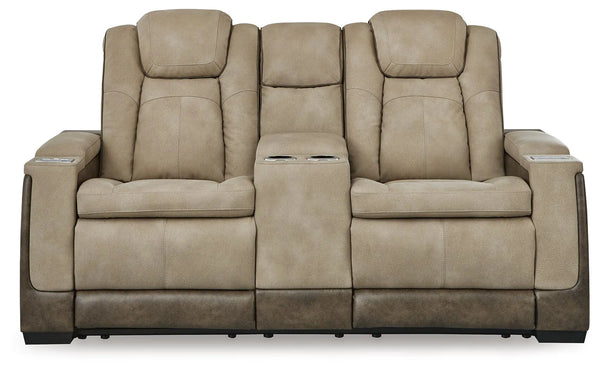 Sofá reclinable biplaza Next-Gen DuraPella con consola