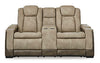 Sofá reclinable biplaza Next-Gen DuraPella con consola