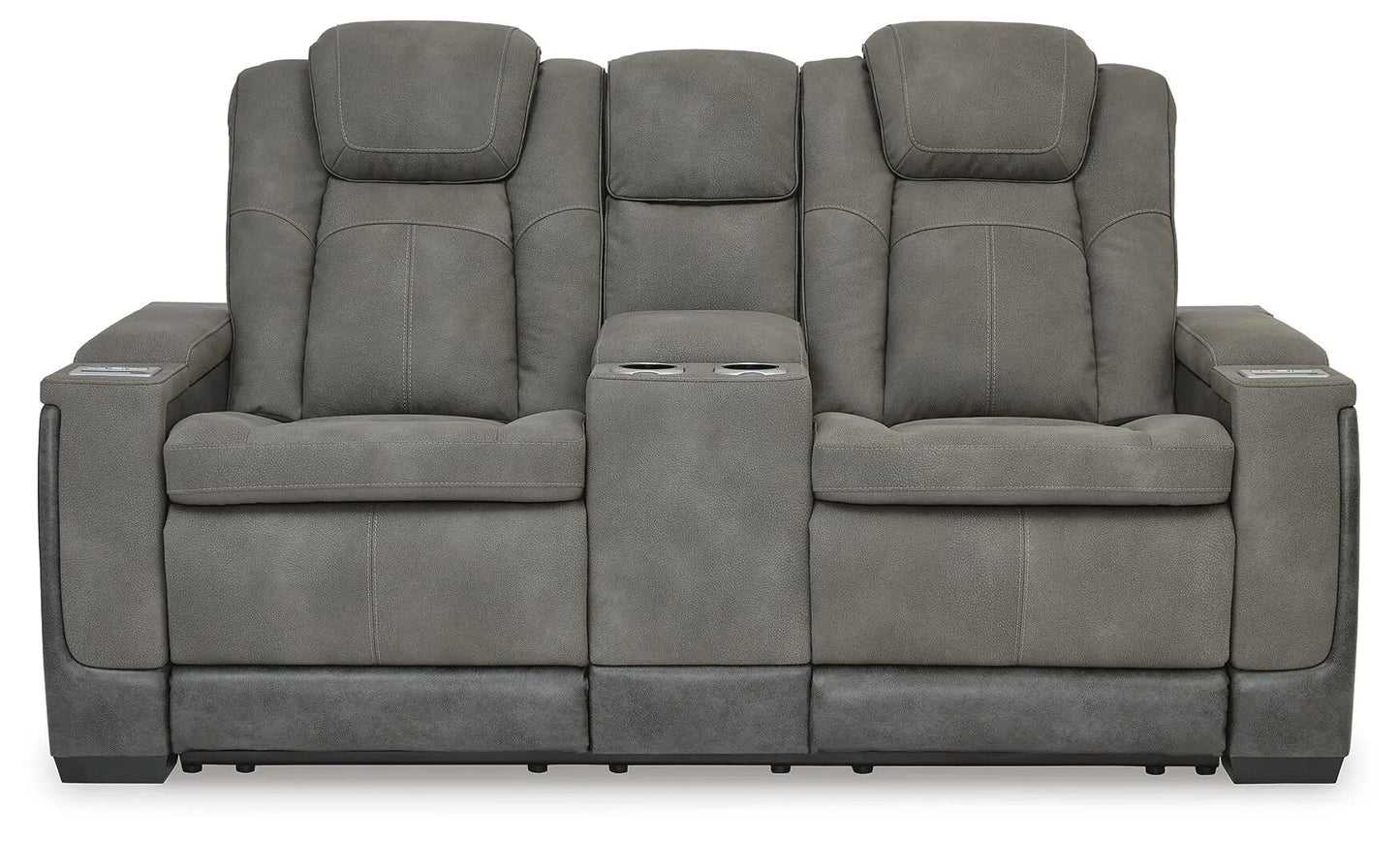 Next-Gen DuraPella Power Reclining Loveseat with Console