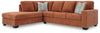 Sofá seccional de 2 piezas Aviemore con chaise longue