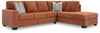 Sofá seccional de 2 piezas Aviemore con chaise longue
