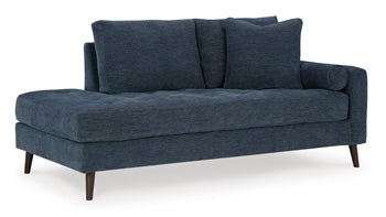 Chaise de esquina Bixler con brazo derecho