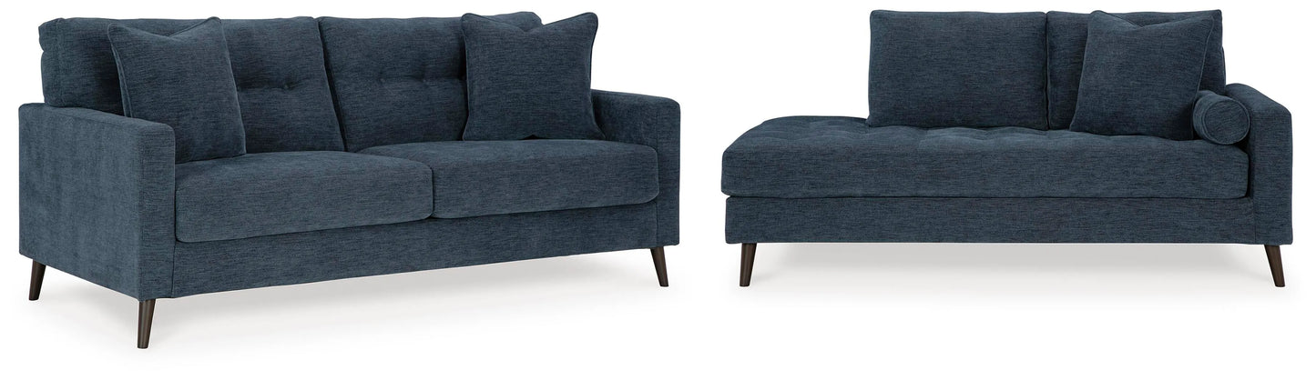 Sofá y chaise Bixler