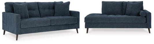 Sofá y chaise Bixler