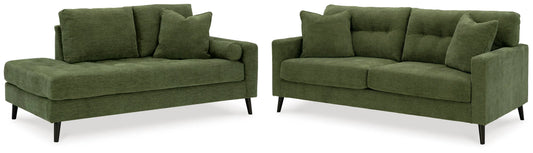 Sofá y chaise Bixler