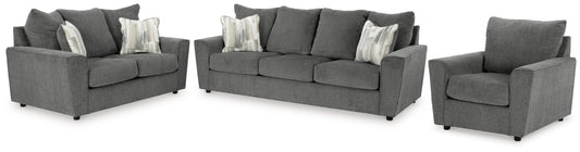 Sofá, Loveseat y Silla Stairatt