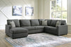 Seccional de 3 piezas con chaise Edenfield