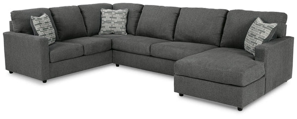 Seccional de 3 piezas con chaise Edenfield