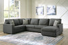 Seccional de 3 piezas con chaise Edenfield