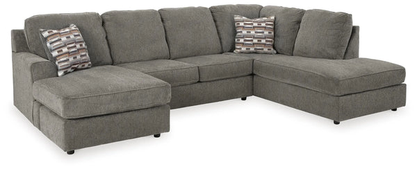 Sofá seccional de 2 piezas O'Phannon con chaise longue