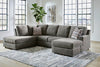 Sofá seccional de 2 piezas O'Phannon con chaise longue