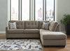 Seccional Mahoney de 2 piezas con chaise longue