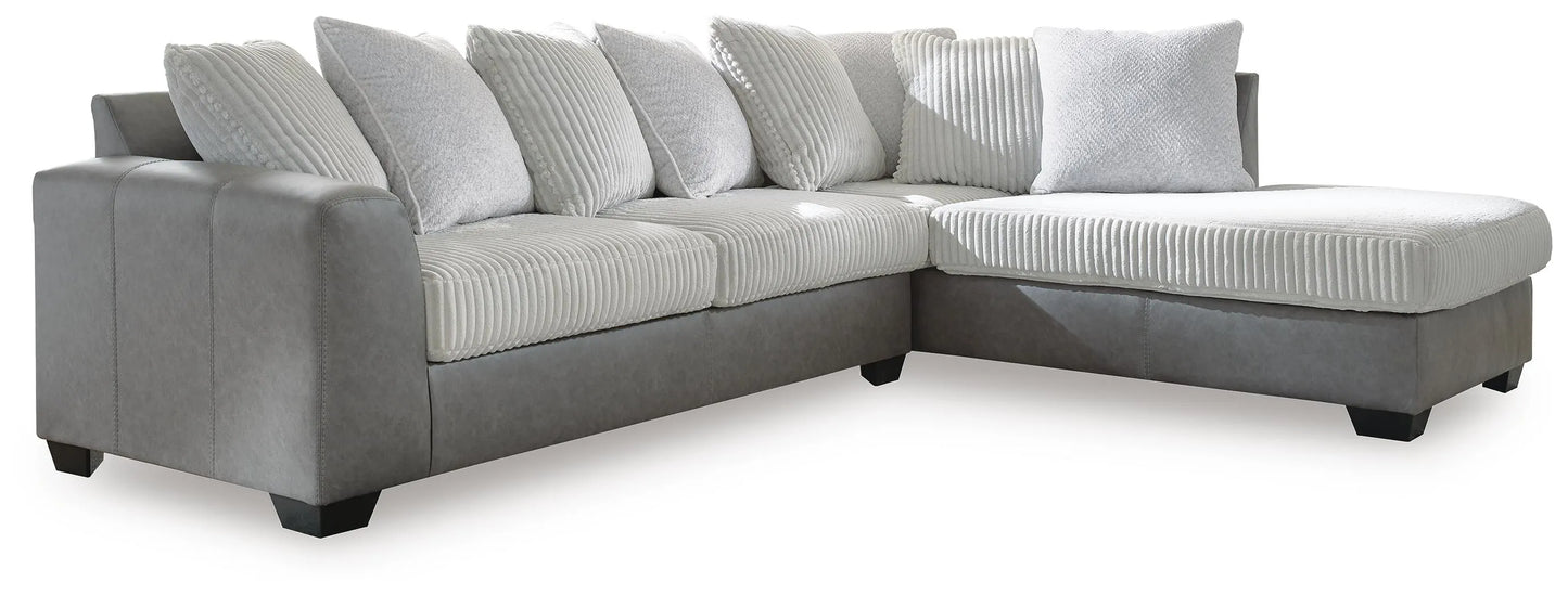 Clairette Court 2-Piece Sectional with Chaise