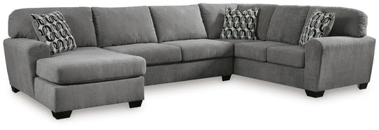Sofá seccional de 3 piezas Birkdale Court con chaise longue