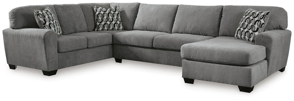 Sofá seccional de 3 piezas Birkdale Court con chaise longue