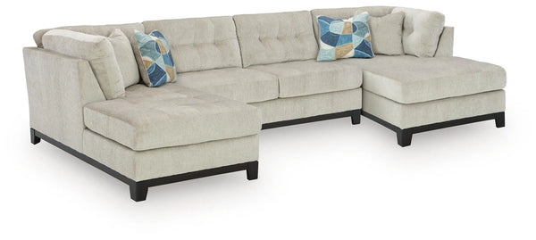 Sofá seccional de 3 piezas Maxon Place con chaise longue