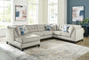 Sofá seccional de 3 piezas Maxon Place con chaise longue