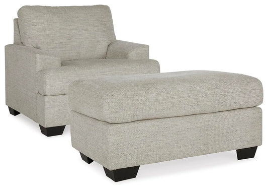 Sillón y otomana Vayda