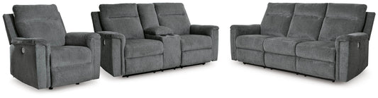 Sofá, sofá de dos plazas y sillón reclinable eléctricos Barnsana