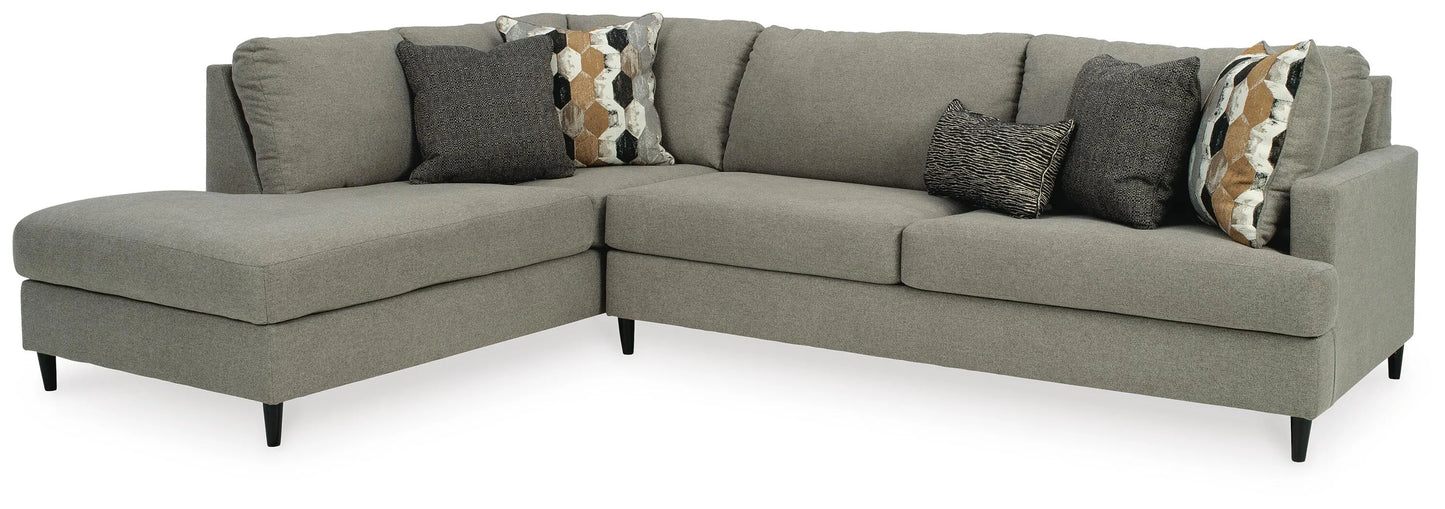 Sofá seccional de dos piezas Santasia con chaise longue