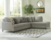 Seccional de 2 piezas Santasia con chaise longue