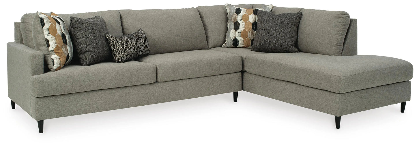 Seccional de 2 piezas Santasia con chaise longue
