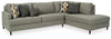Seccional de 2 piezas Santasia con chaise longue