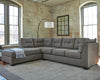 Pitkin seccional de 2 piezas con chaise lounge