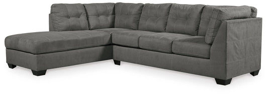 Pitkin seccional de 2 piezas con chaise lounge