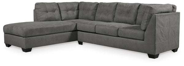 Pitkin seccional de 2 piezas con chaise lounge