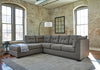 Pitkin seccional de 2 piezas con chaise lounge